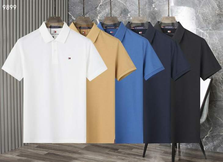 Picture of Tommy Hilfiger Polo Shirts Short _SKUTommyM-4XL26rx989925389